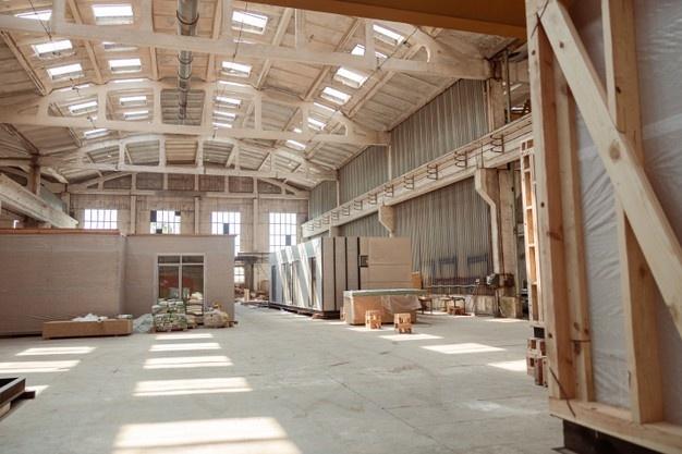 galpão, construção modular