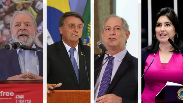 Candidatos à presidência 2022